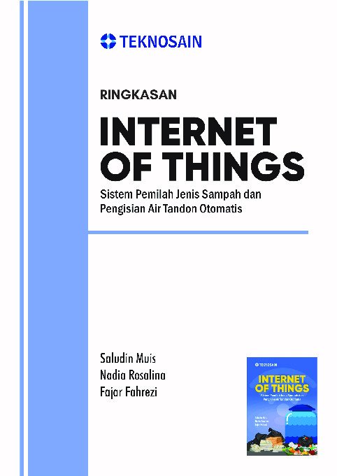 Internet of Things; Sistem Pemilah Jenis Sampah dan Pengisian Air Tandon Otomatis