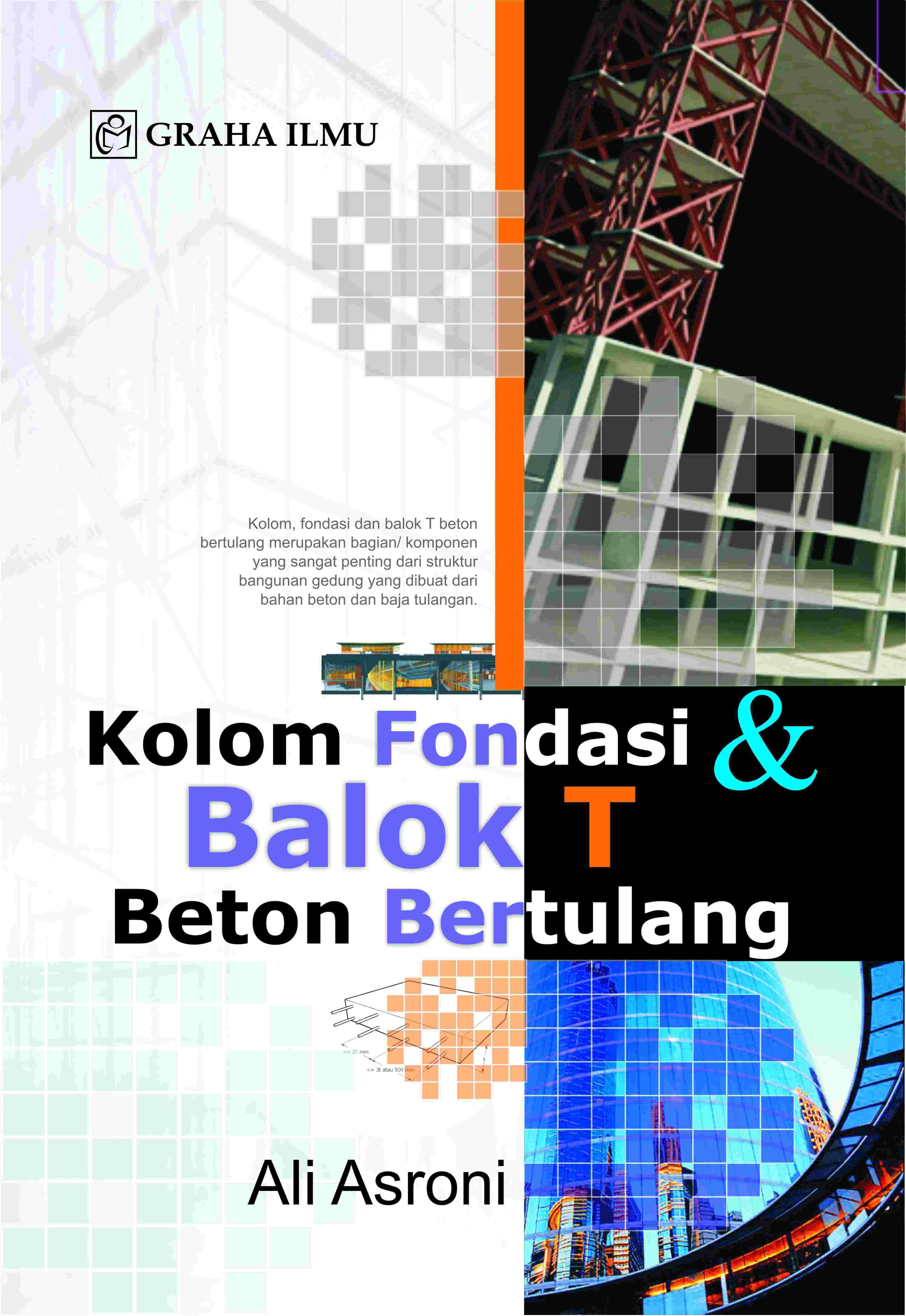 Kolom Fondasi dan Balok T Beton Bertulang